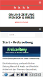 Mobile Screenshot of mensch-und-krebs.de